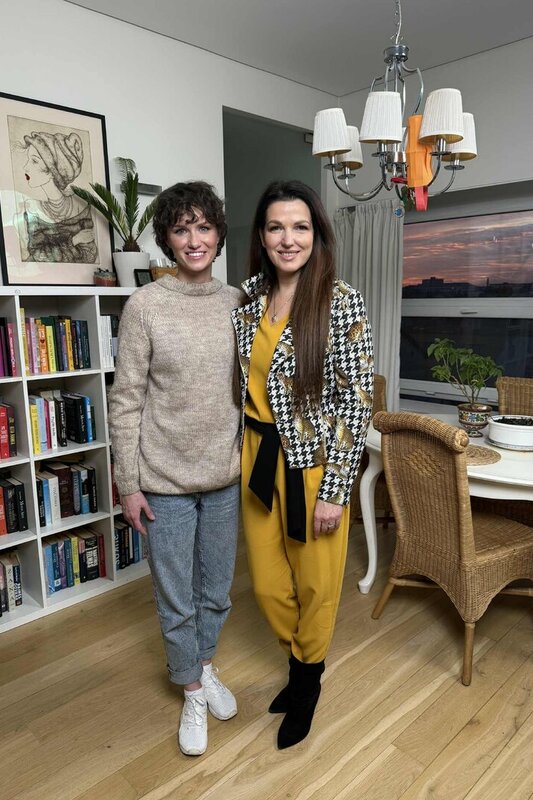 Laidos „Pasaulis pagal moteris“ akimirka