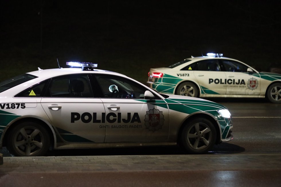 Policija, asociatyvi nuotrauka (nuotr. Broniaus Jablonsko)