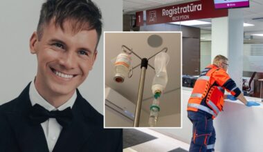 Prieš pat M1 apdovanojimus vienas renginio vedėjų atsidūrė ligoninėje