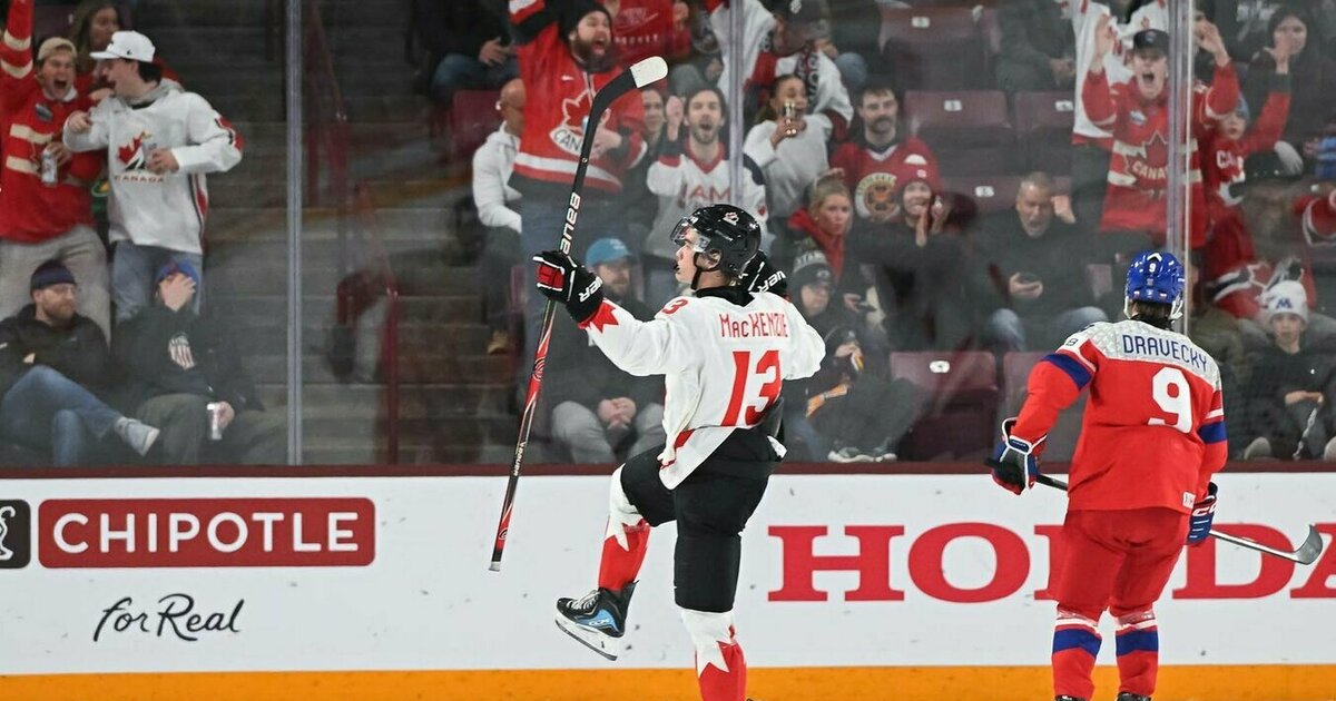 Startavo pasaulio U-20 ledo ritulio čempionatas: Kanada 12 įvarčių rungtynėse atkeršijo čekams už skaudžius pralaimėjimus