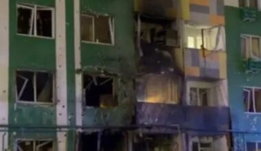 Sprogimai Rusijoje: dronas pataikė į daugiabutį