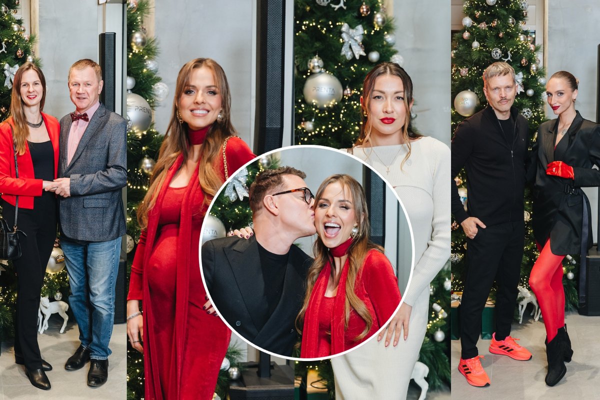 Besilaukianti Vaida Poderytė surengė kalėdinį vakarėlį, jame – aprangos kodas ir daug žinomų veidų