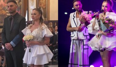 Plinta dar nematytas Sandros ir Viktoro vestuvių ceremonijos įrašas: jį jau peržiūrėjo milijonai