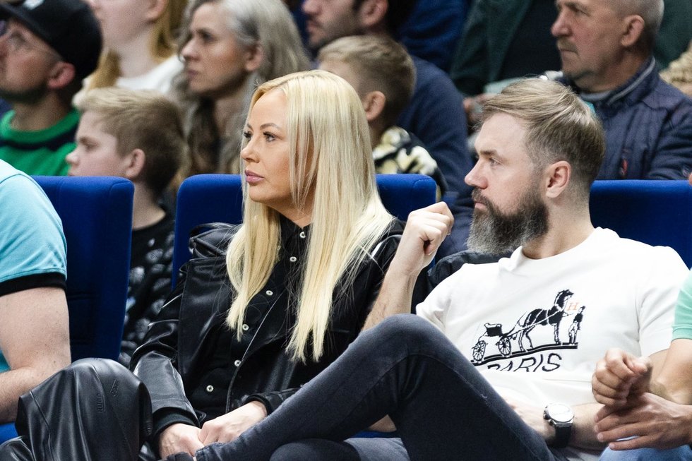 Vilija Pilibaitytė-Mia su mylimuoju Deividu Ringe (Paulius Peleckis/ BNS nuotr.)