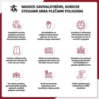 VGT pritarė sprendimui steigti poligoną Lazdijų rajone