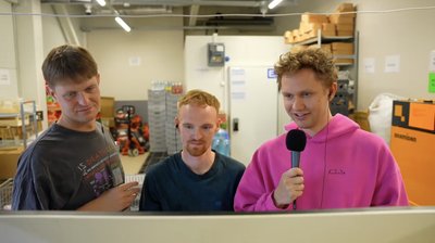 Laidos „Niekdariai“ akimirka