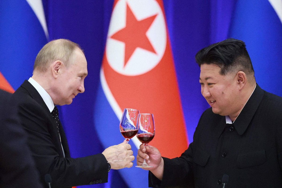 Kim Jong Unas pasveikino Putiną Naujųjų metų proga