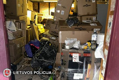 Nusikaltėlių įsigyti daiktai