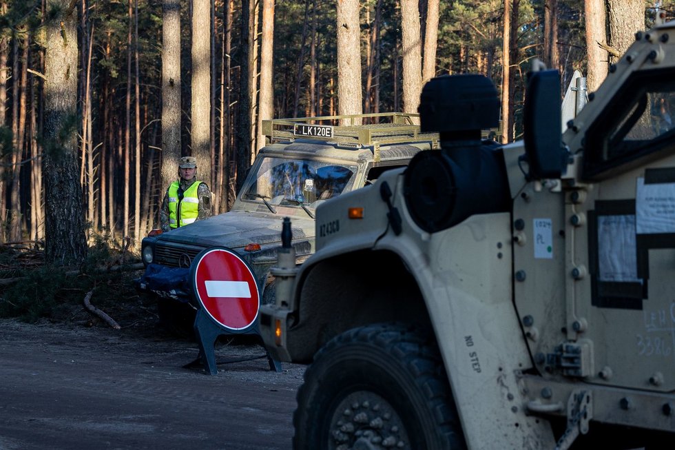 JAV karių gelbėjimo operacija (Paulius Peleckis/ BNS nuotr.)