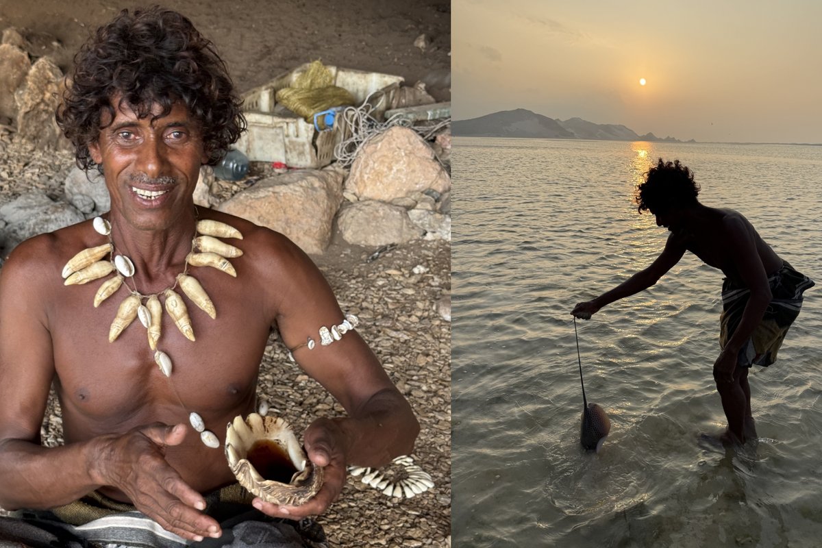 Sokotroje Elijas atsiskyrė nuo visuomenės ir persikėlė į urvą