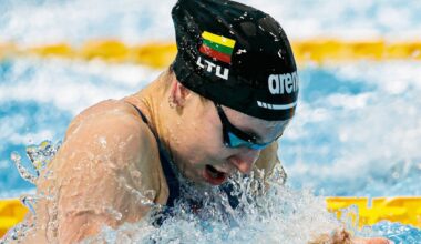 Meilutytė nepasirodė finale, Plytnykaitė dukart tapo šalies čempione ir gerino rekordą