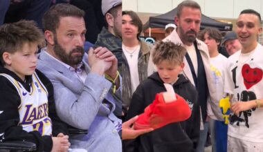 Plinta neįprasta Beno Afflecko reakcija į sūnaus prašymą nupirkti prabangius sportbačius