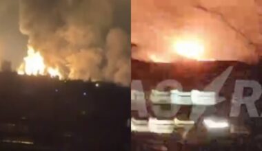 Karas Ukrainoje. Dronai smogė „Lukoil“ priklausančiai naftos chemijos gamyklai Rusijoje: kilo didžiulis gaisras