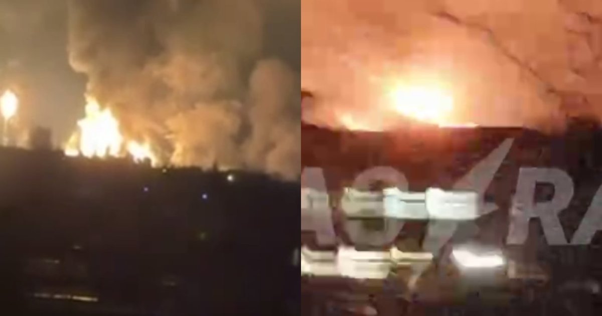 Karas Ukrainoje. Dronai smogė „Lukoil“ priklausančiai naftos chemijos gamyklai Rusijoje: kilo didžiulis gaisras