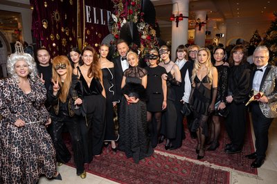 „ELLE“ kalėdinio numerio pristatymo akimirka
