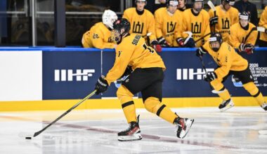 Lietuvos ledo ritulio rinktinė nepramušė Vengrijos gynybos