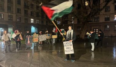 Proteste Kaune – kritika filharmonijai dėl Izraelio atlikėjų