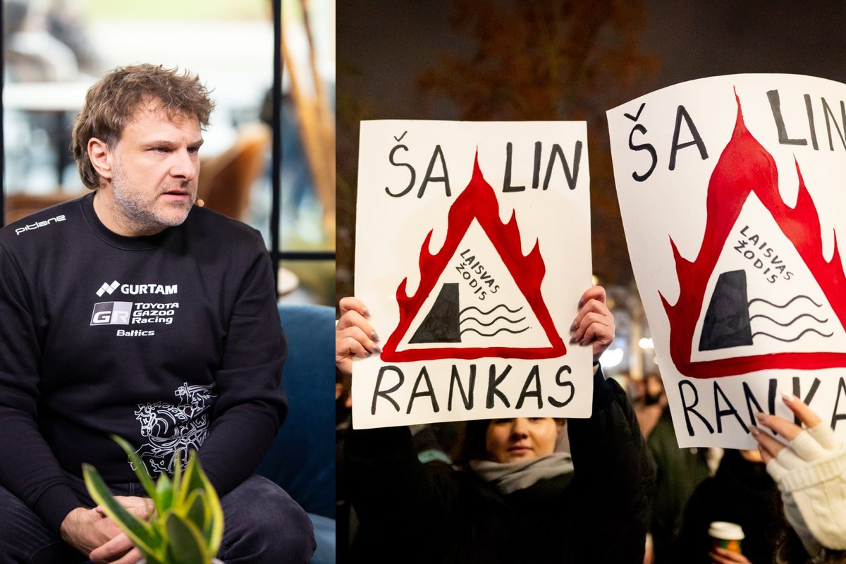 Proteste sutiktas Benediktas Vanagas rėžė tiesiai šviesiai: tie, kuriuos išrinkome, nebūtinai supranta, ką daro