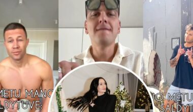 Instagramą sprogdina video apie kalėdinio stalo likučius: karštiems vyrukams suteikė naujus slapyvardžius