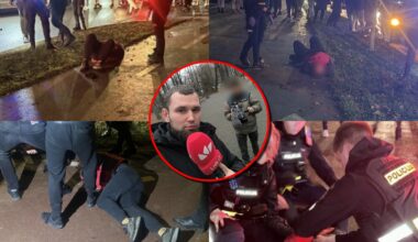 parke buvo rastas maišelis su perukais