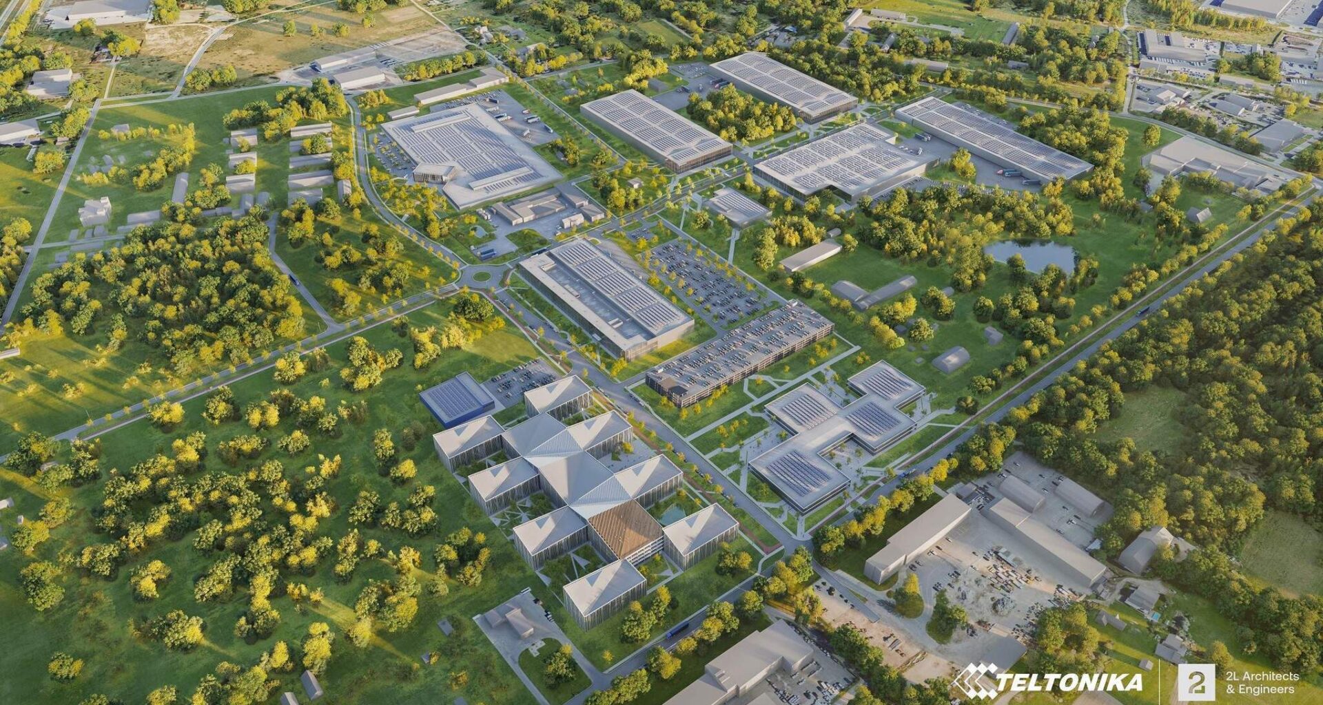 Vilniuje – naujas „Teltonikos“ projektas: Liepkalnyje kils dar viena gamykla