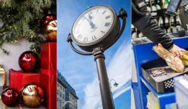 Parduotuvių darbo laikas per Kalėdas – įsidėmėkite vieną dieną