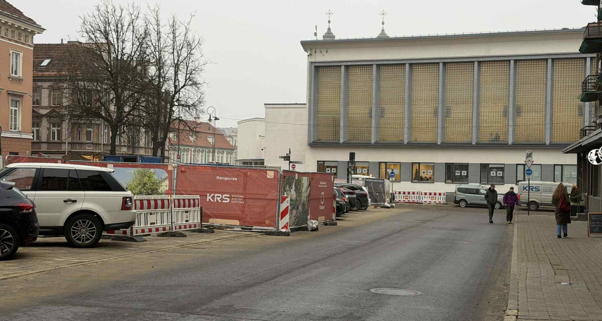 Vilniečiai nustebo: Vokiečių gatvėje – vėl asfaltas