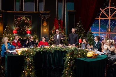 „Šv. Kūčių vakaras. Laiko atvirukas“ filmavimas