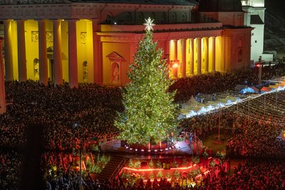 Vilniaus Kalėdų eglutės įžiebimas 2025