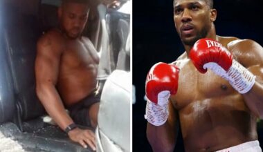 Nigerijoje Anthony Joshua buvo sužeistas automobilio avarijoje, žuvo du žmonės