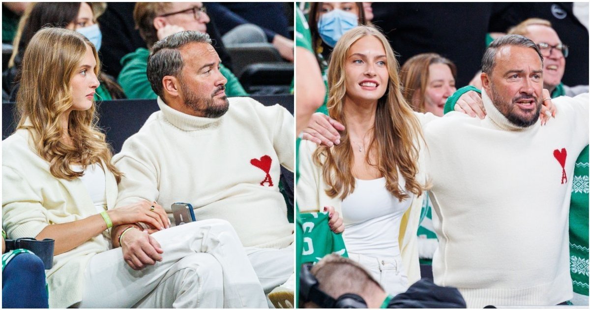 Verslininkas Jonas Garbaravičius viešumoje pasirodė su 21-erių nauja mylimąja