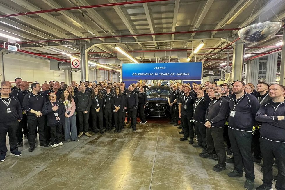 Paskutinis „Jaguar F-Pace“ (nuotr. gamintojo)