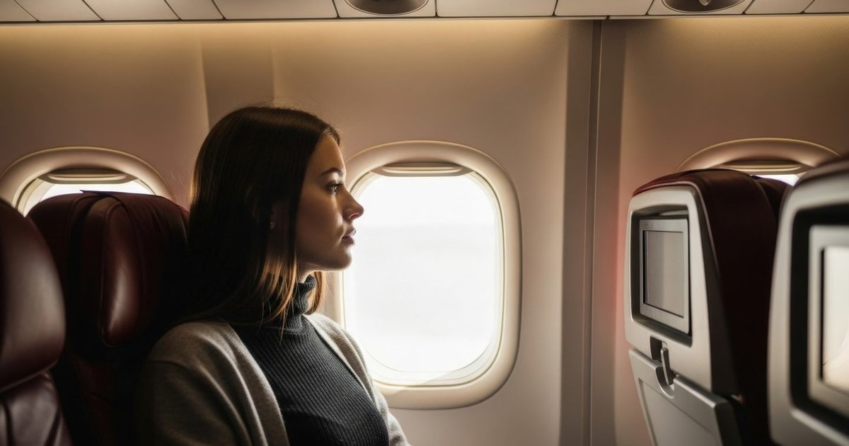 Moteris lėktuve pajuto bakstelėjimą į ranką: supratus, kas tai, net supykino