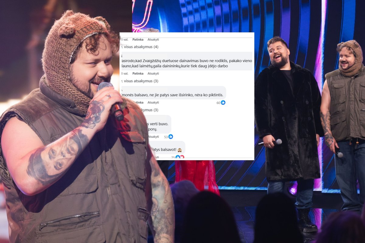 Neapykantos dėl „Žvaigždžių duetų“ pergalės sulaukęs Varkė Labdarkė kritikams siunčia du žodžius - Delfi