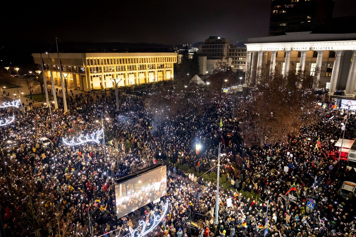 Kiek trečiadienį prie Seimo į mitingą „Šalin rankas“ atėjo žmonių? Aiškėja įspūdingi skaičiai