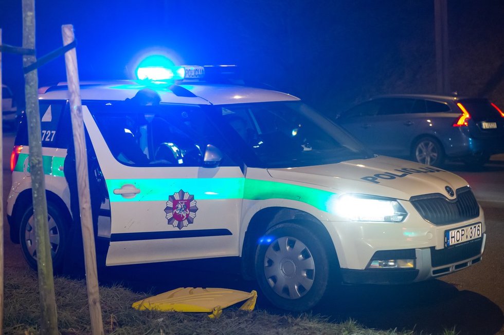 Policija (nuotr. Broniaus Jablonsko)