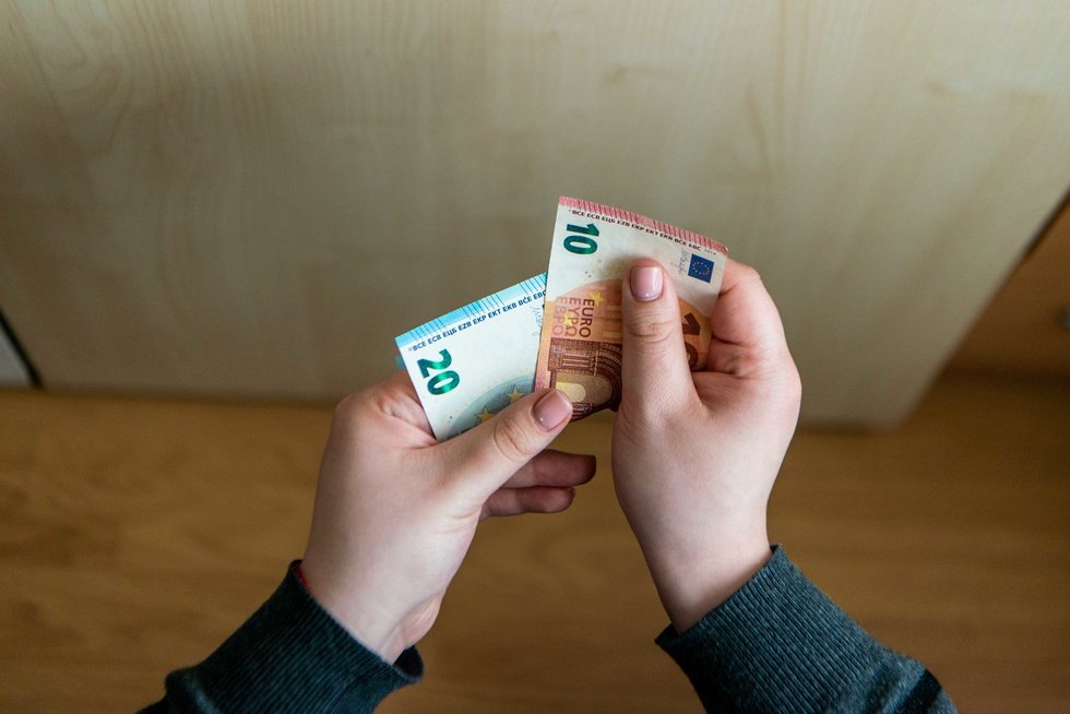 Pinigai (K. Polubinska/fotodiena.lt nuotr.)