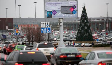 Prieškalėdinis savaitgalis Klaipėdoje virto chaosu