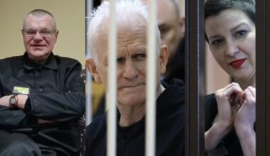 Baltarusija išlaisvino 123 politinius kalinius: tarp jų – Babaryka, Beliatskis ir Kalesnikava