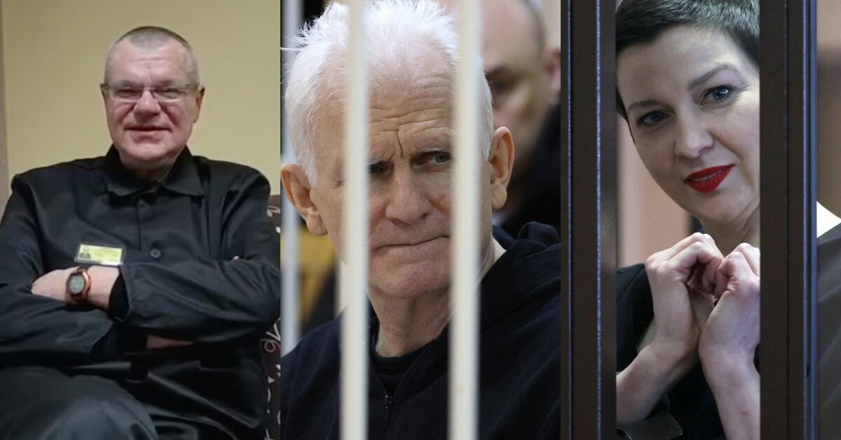 Baltarusija išlaisvino 123 politinius kalinius: tarp jų – Babaryka, Beliatskis ir Kalesnikava