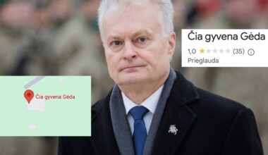 „Google Maps“: prezidento namai pervadinti „Čia gyvena Gėda“