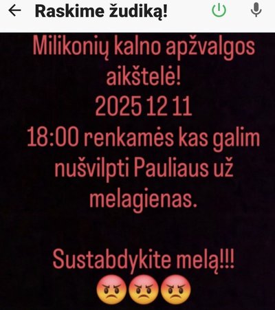 Merginų pagerbimo akcija / Soc. tinklų / Kas vyksta Kaune nuotr.