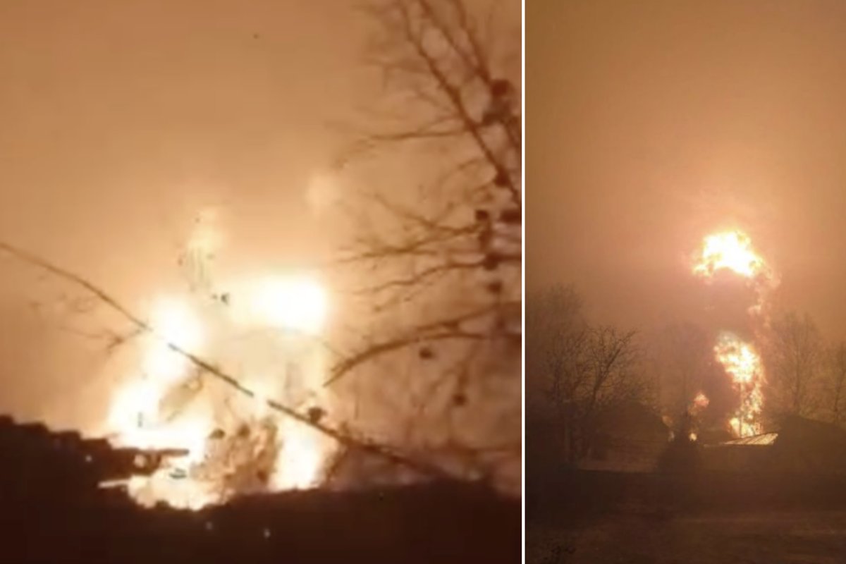 Rusijoje pranešama apie atakas prieš degalų saugyklas