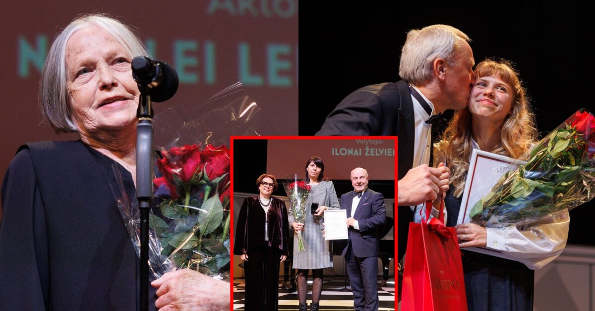 Kaune pagerbti iškiliausi teatro kūrėjai: ceremonijoje išdalintos „Auksinės rūtos šakelės“ | Vardai