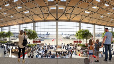 Planuojamas oro uostas Lenkijoje