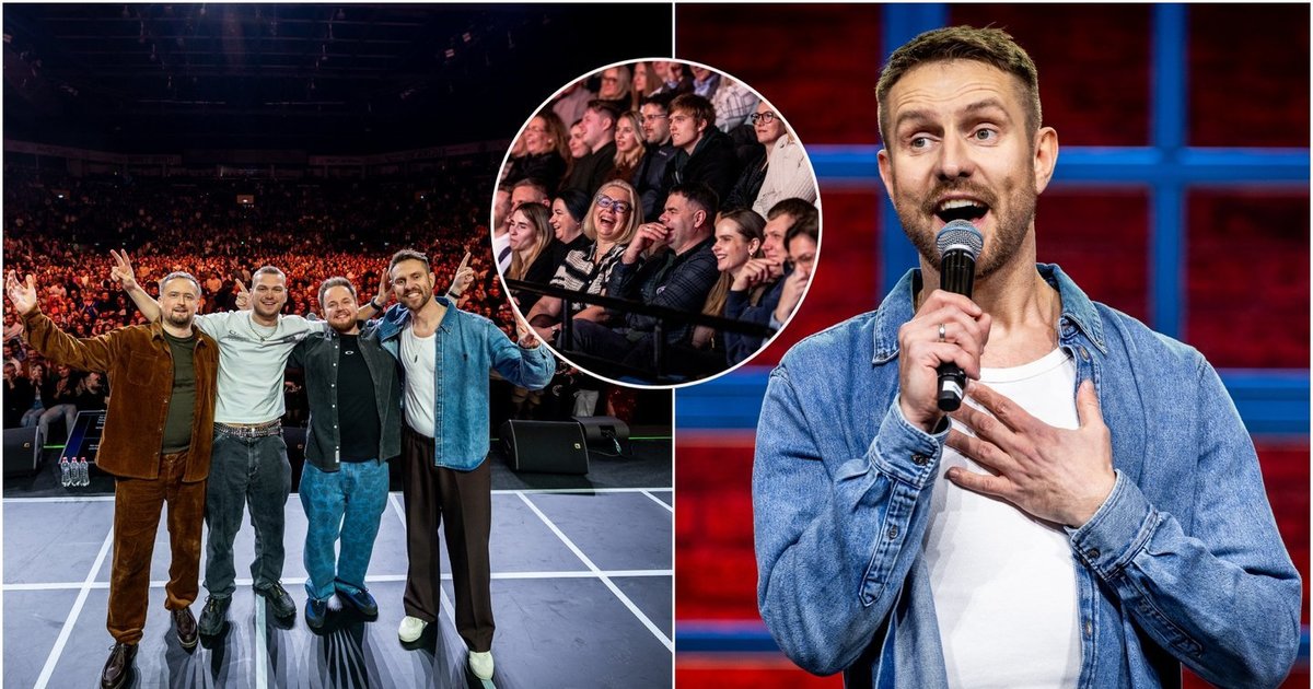 Paviešino, kas vyko garsių Lietuvos komikų pasirodyme: arenoje neliko nė vienos laisvos vietos