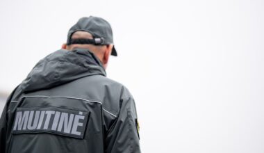 Į tarnybą vykusiam muitininkui nustatytas 1,1 promilės girtumas