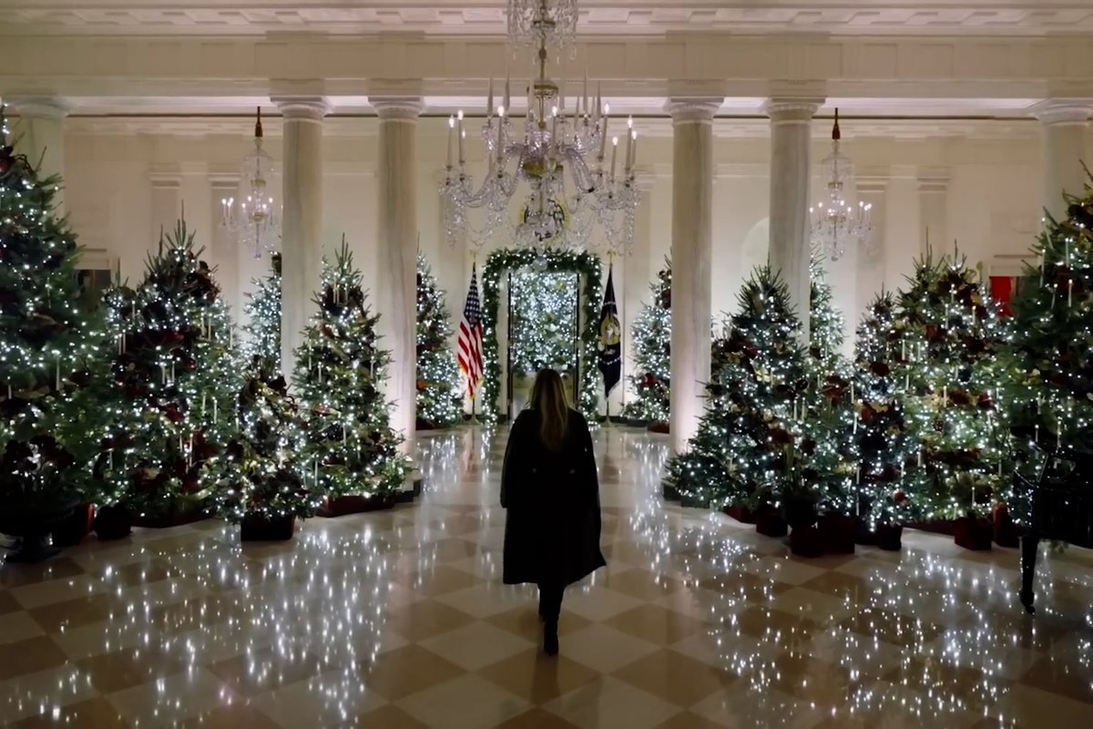 Baltieji rūmai pristatė pirmosios ponios išrinktas kalėdines dekoracijas - Delfi