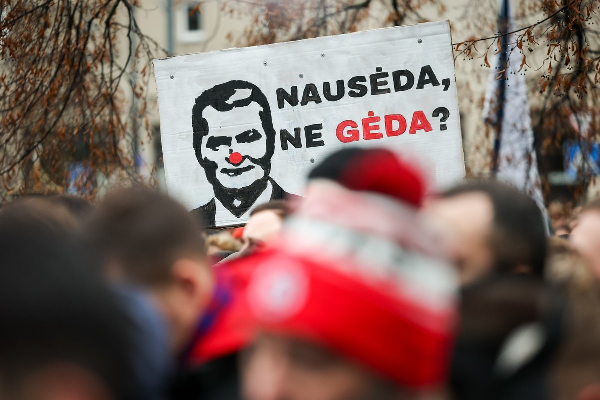 „Žalgirio“ ir „Ryto“ fanai – vieningi protesto tema
