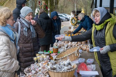 Kalėdinė mugė Merkinėje